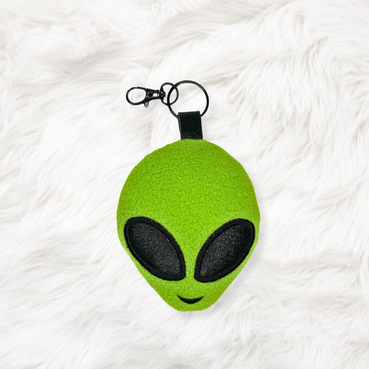 4x4 Alien Plushy Keychain