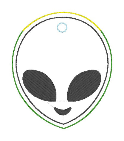ITH 4x4 Alien Air Tag Holder