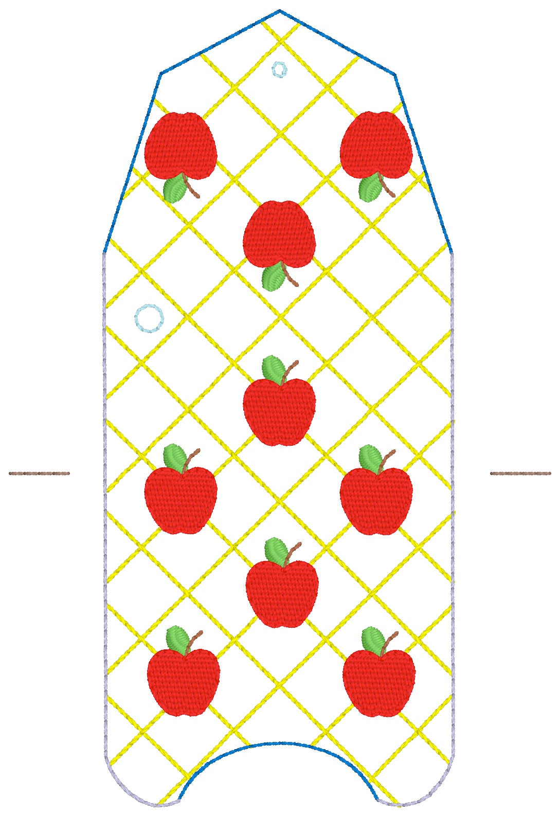 ITH 5x7 1oz Apple Sanitizer Holder