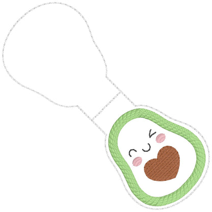 ITH 4x4 Avocado Foldover Magnetic Bookmark