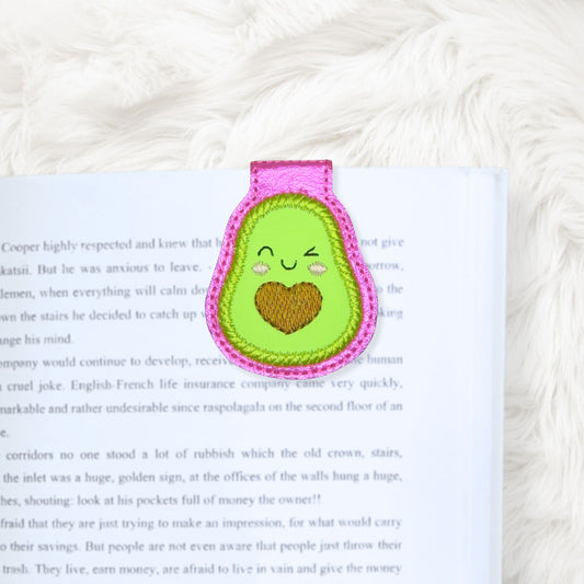 ITH 4x4 Avocado Foldover Magnetic Bookmark