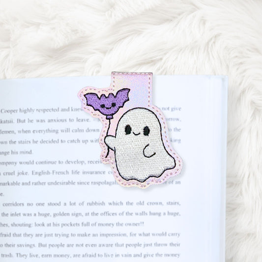 ITH 4x4 Balloon Ghost Foldover Magnetic Bookmark