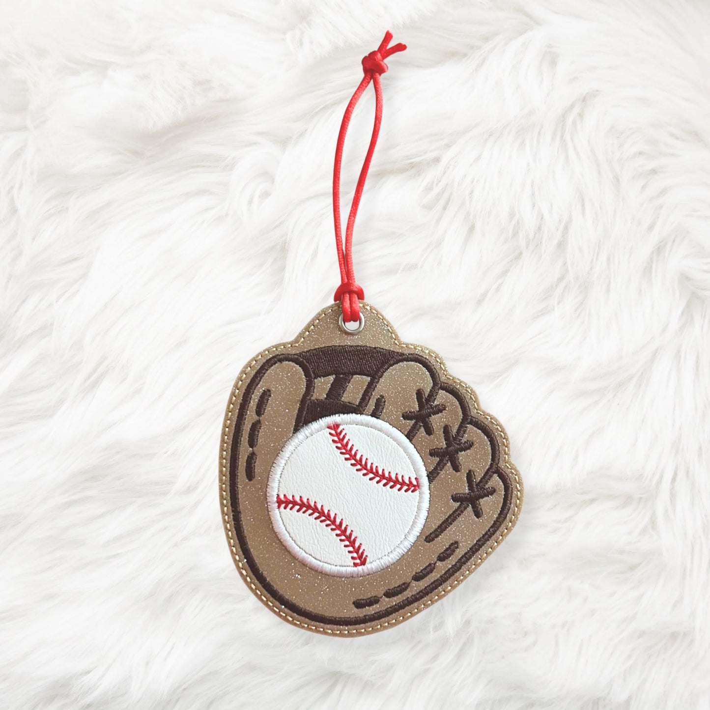 ITH 4x4 Baseball Appliqué Ornament