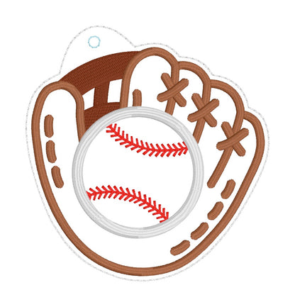ITH 4x4 Baseball Appliqué Ornament