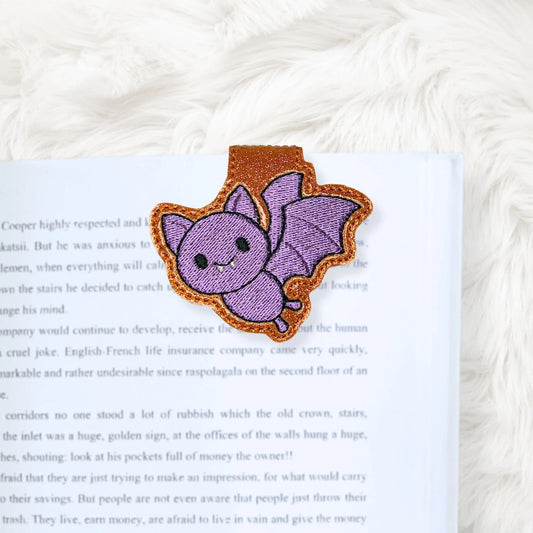 ITH 4x4 Bat Foldover Magnetic Bookmark