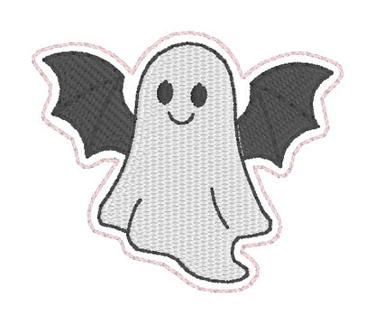 ITH 4x4 Bat Ghost Feltie