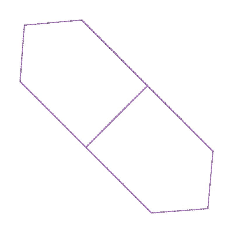 ITH 4x4 Blank Foldover Magnetic Bookmark