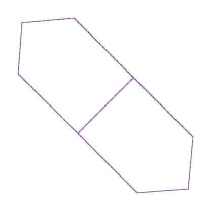 ITH 4x4 Blank Foldover Magnetic Bookmark