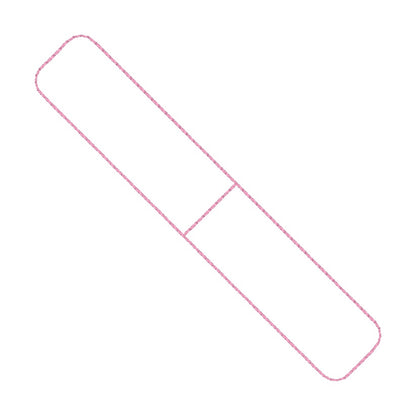 ITH 4x4 Blank Foldover Magnetic Bookmark