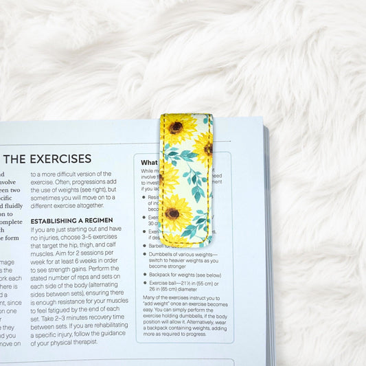 ITH 4x4 Blank Foldover Magnetic Bookmark