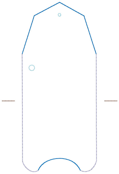 ITH 5x7 1oz Blank Sanitizer Holder