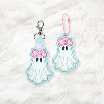 ITH 4x4 Bow Ghost Appliqué Snaptab/Eyelet