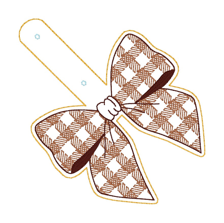 ITH 4x4 Buffalo Plaid Snaptab/Eyelet