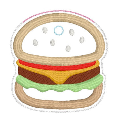 ITH 4x4 Burger Air Tag Holder