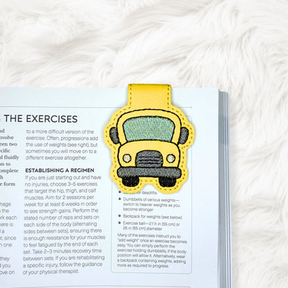 ITH 4x4 School Bus Foldover Magnetic Bookmark
