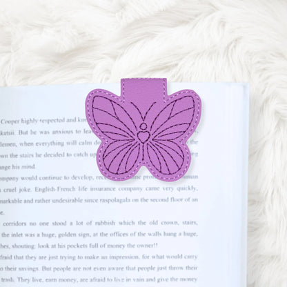 ITH 4x4 Butterfly Foldover Magnetic Bookmark