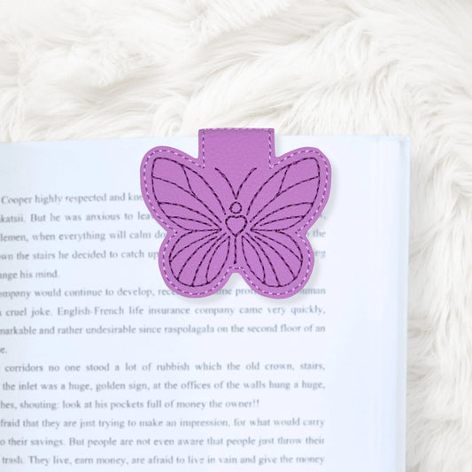 ITH 4x4 Butterfly Foldover Magnetic Bookmark