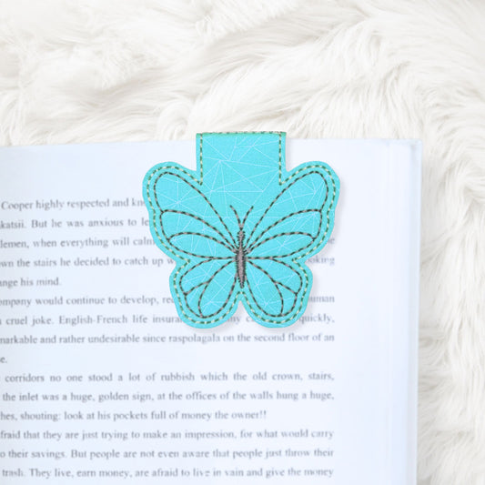 ITH 4x4 Butterfly Foldover Magnetic Bookmark