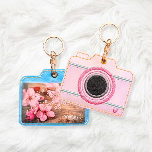 ITH 5x7 Camera Appliqué Card Holder