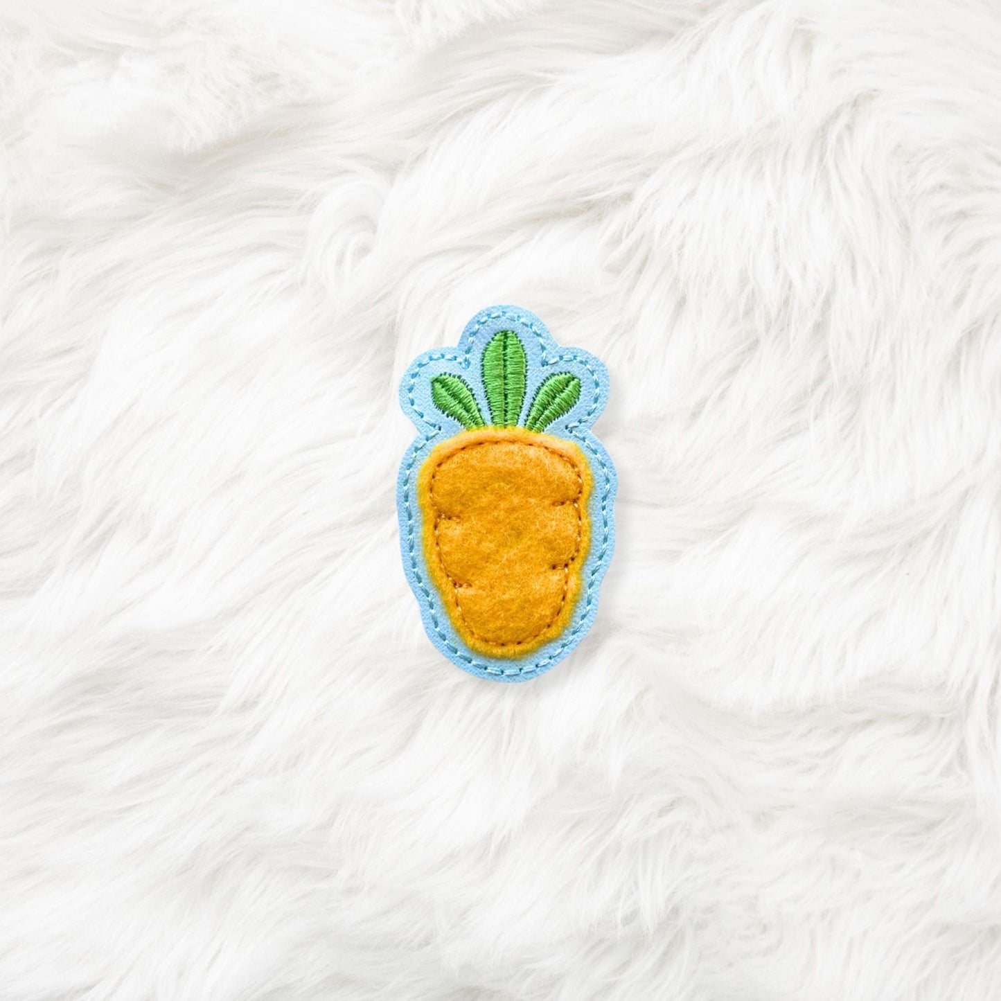 4x4 Carrot Appliqué Feltie