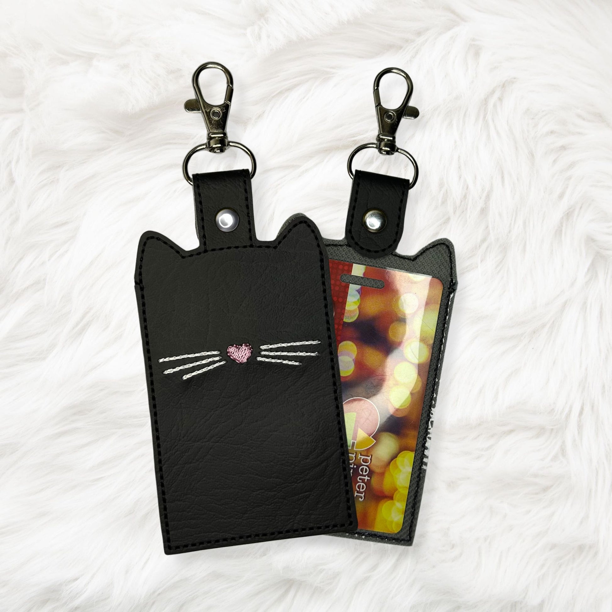 5x7 card sleeve ITH 5x7 Cat Card Holder – The Stitching Lair