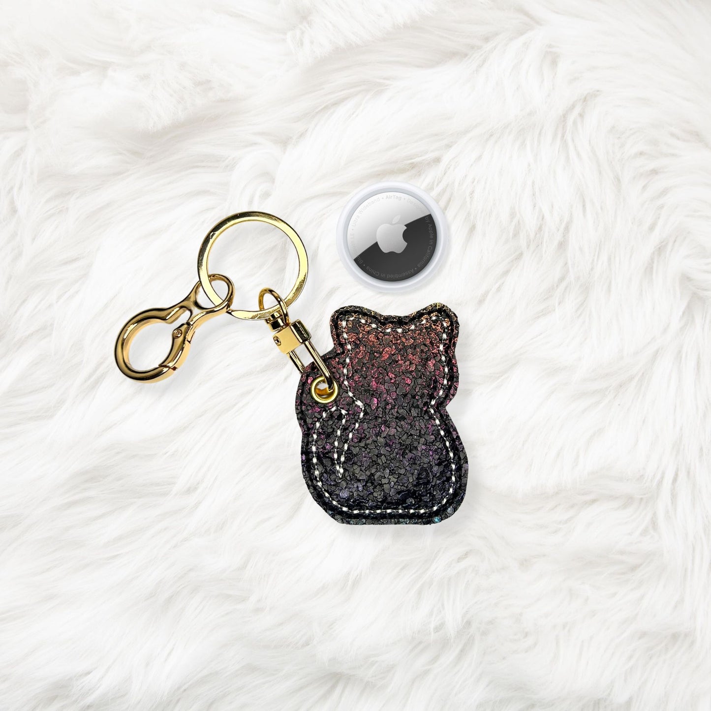 ITH 4x4 Cat Silhouette Air Tag Holder
