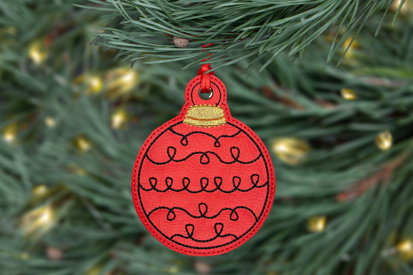 ITH 4x4 Christmas Ornament