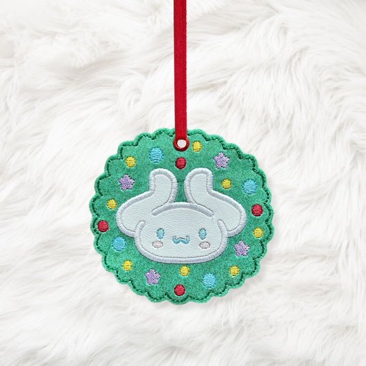 4x4 Cinna Appliqué Ornament