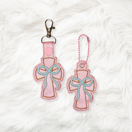 ITH 4x4 Cross with Bow Snaptab/Eyelet