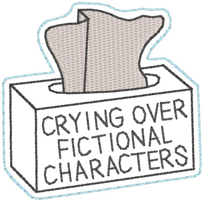 ITH 4x4 Crying Over Fictional Characters Feltie