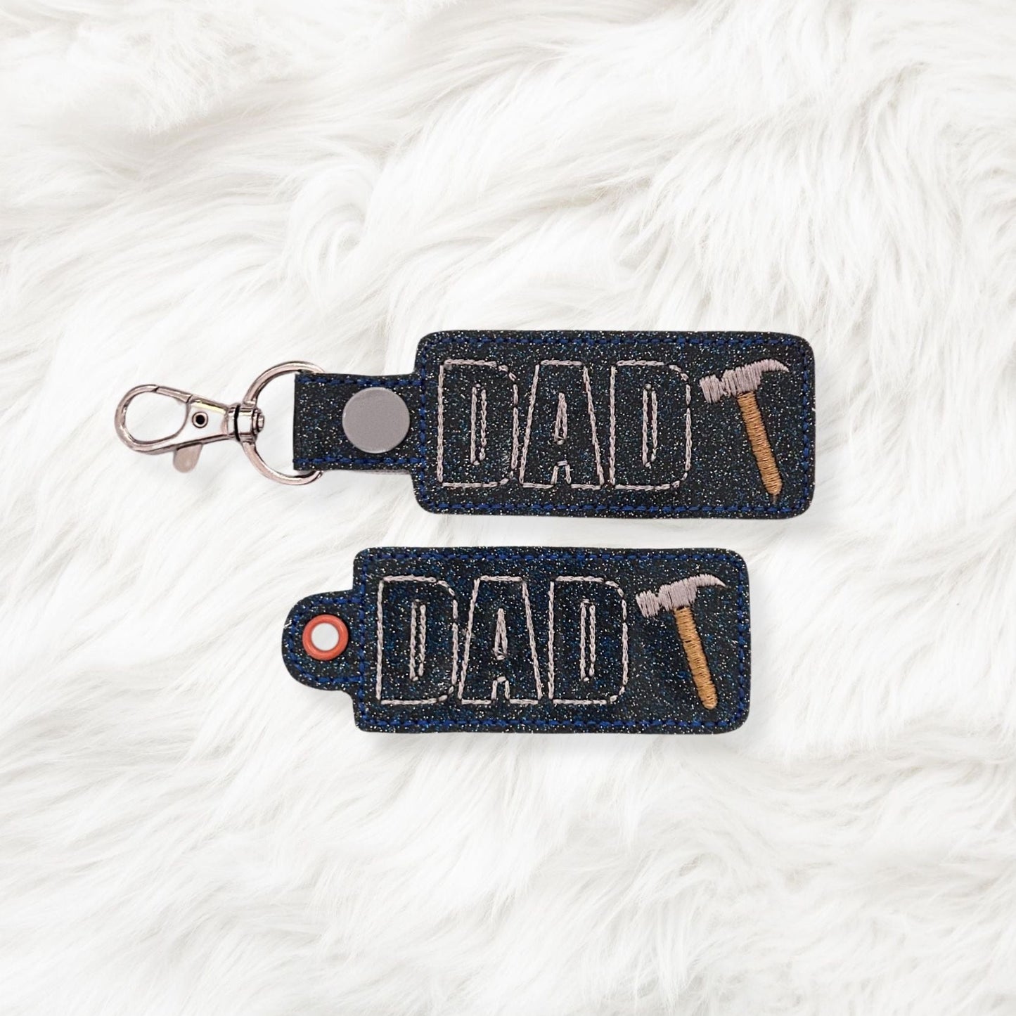 ITH 4x4, 5x7 DAD Snaptab/Eyelet
