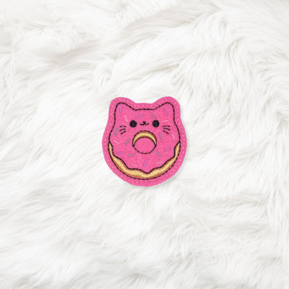 ITH 4x4 Donut Kawaii Cat Feltie