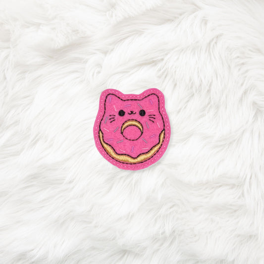 ITH 4x4 Donut Kawaii Cat Feltie