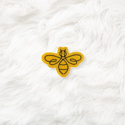 ITH 4x4 Doodle Bee Feltie