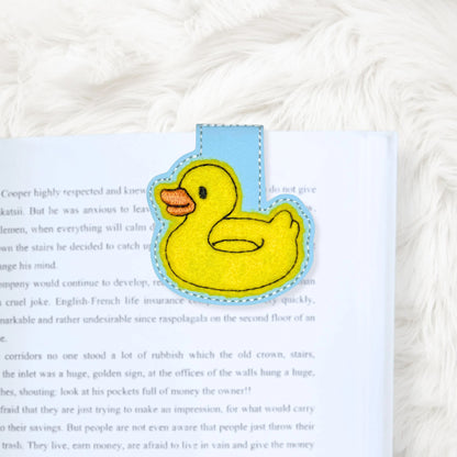 ITH 4x4 Duck Float Appliqué  Foldover Magnetic Bookmark
