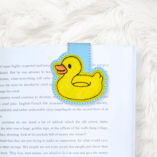 ITH 4x4 Duck Float Appliqué  Foldover Magnetic Bookmark