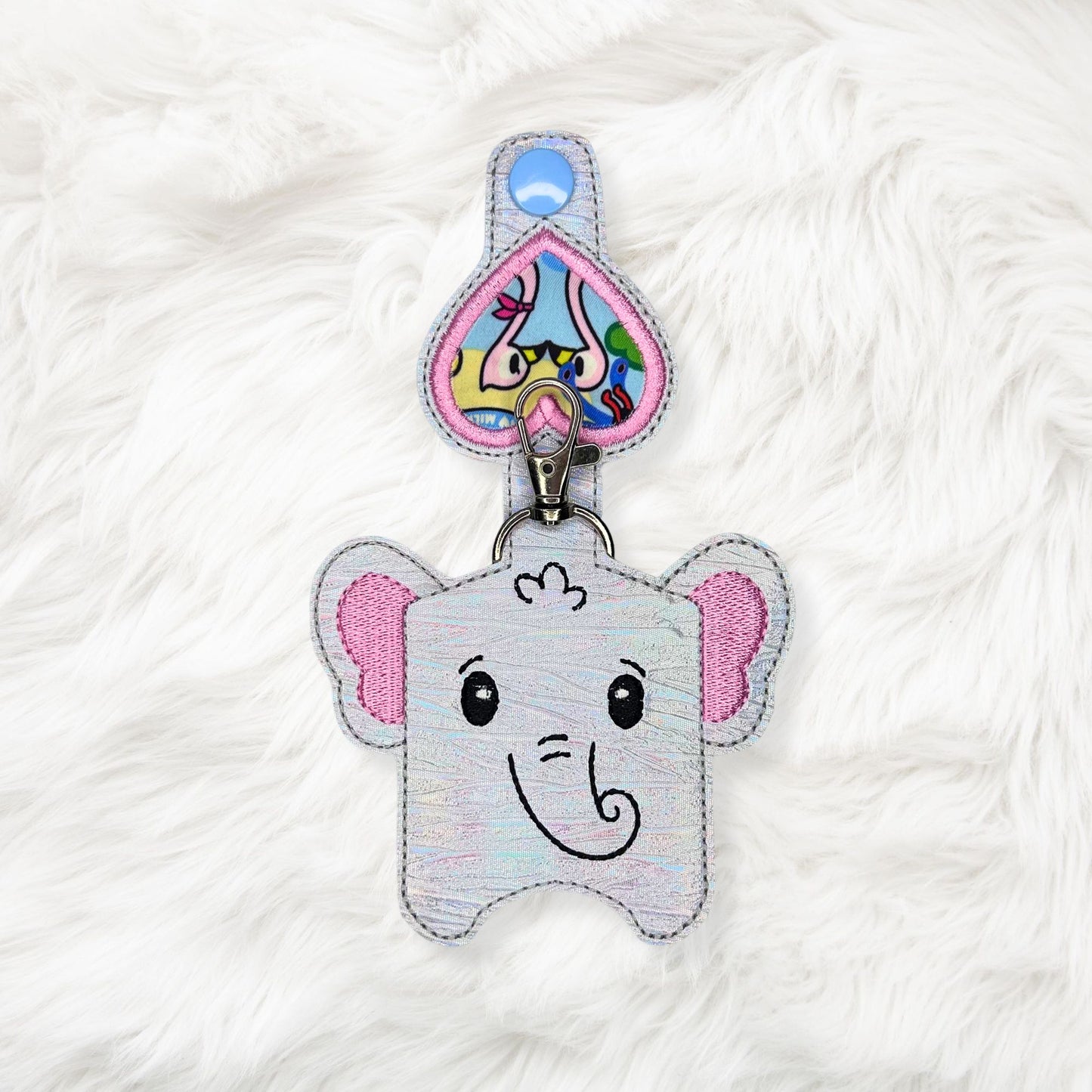 5x7 1oz Elephant Sanitizer Holder