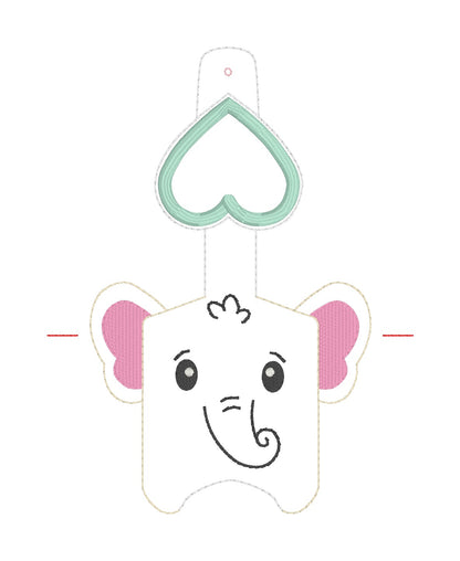 5x7 1oz Elephant Sanitizer Holder