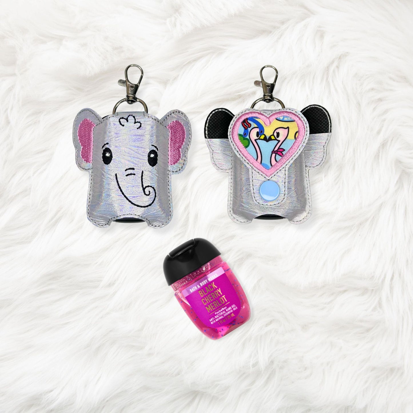 5x7 1oz Elephant Sanitizer Holder