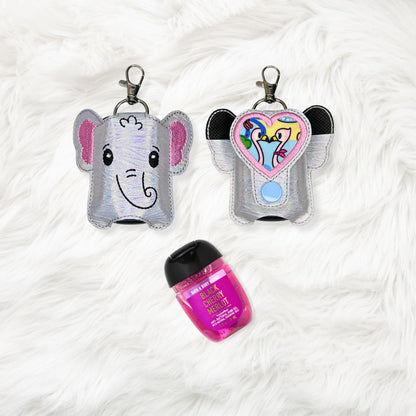 5x7 1oz Elephant Sanitizer Holder