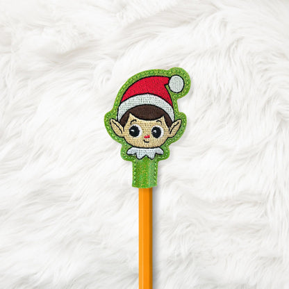 ITH 4x4 Christmas Elf Pencil Topper