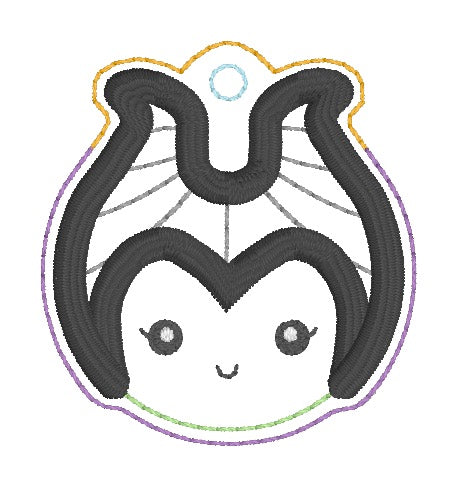ITH 4x4 Fairy Appliqué Air Tag Holder
