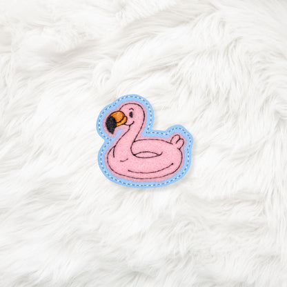 ITH 4x4 Flamingo Float Appliqué Feltie
