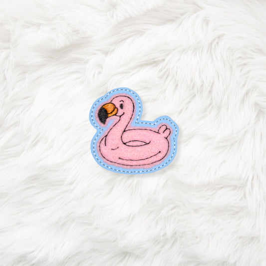 ITH 4x4 Flamingo Float Appliqué Feltie