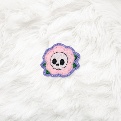 ITH 4x4 Floral Skull Appliqué Feltie