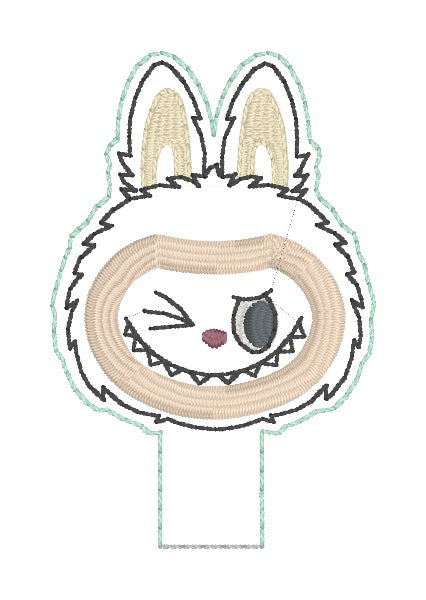 ITH 4x4 Fluffy Monster Pencil Topper