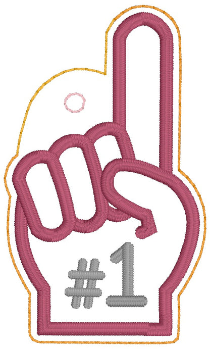 ITH 4x4 Foam Finger Air Tag Holder
