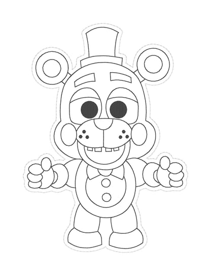 5x7 FNAF Dry Erase