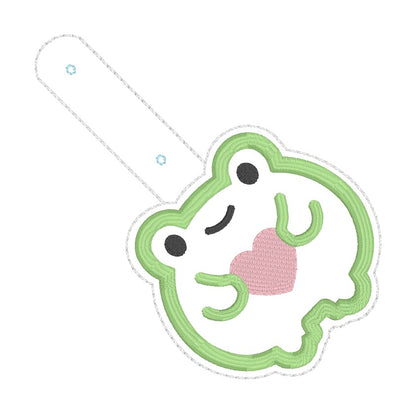 ITH 4x4 Frog Appliqué Snaptab/Eyelet
