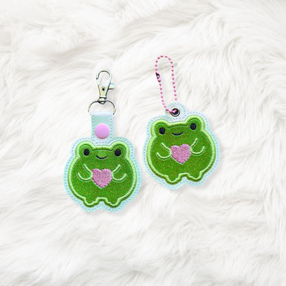 ITH 4x4 Frog Appliqué Snaptab/Eyelet